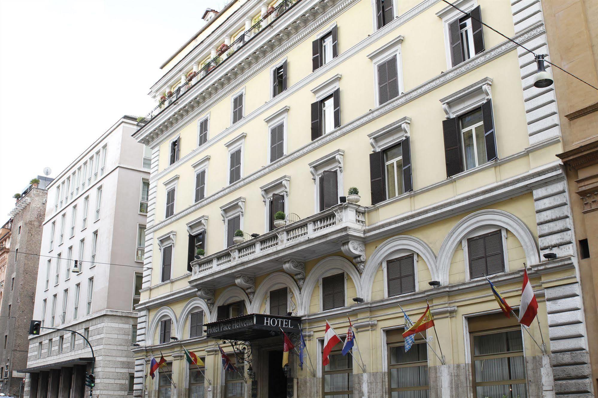 Hotel Pace Helvezia Рим Экстерьер фото