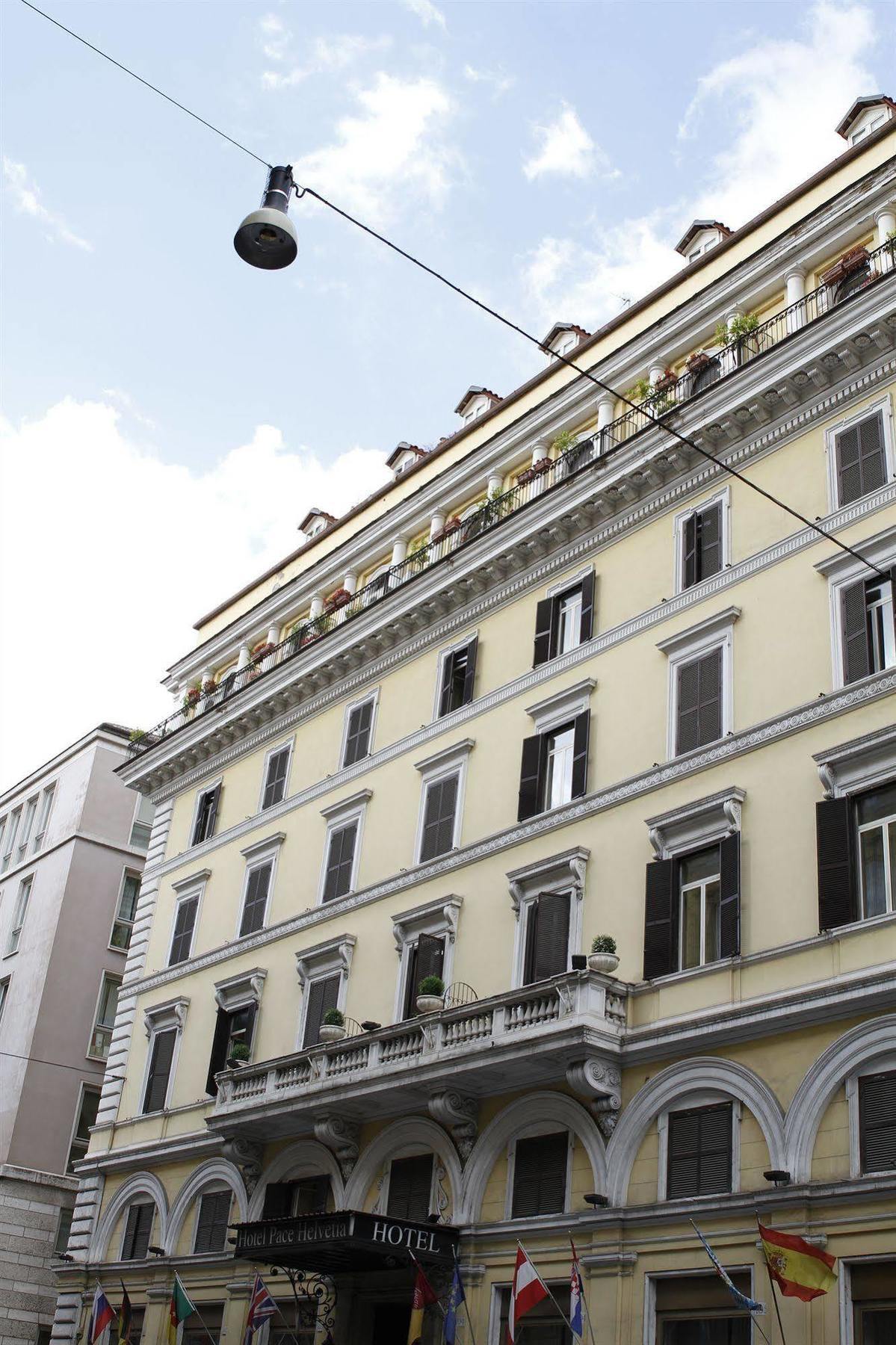 Hotel Pace Helvezia Рим Экстерьер фото